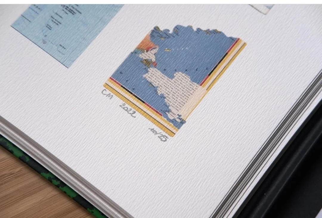 Détail d'une œuvre de Chloé Mossessian